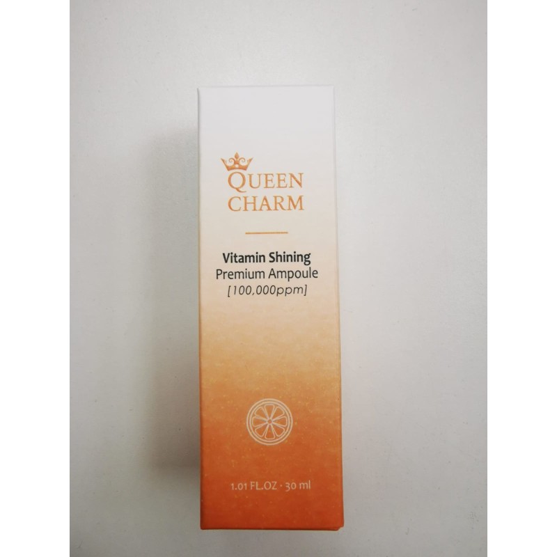 [QUEENCHARM] Сыворотка для лица ВИТАМИНЫ 10% для сияния кожи ампульная, 30 мл
