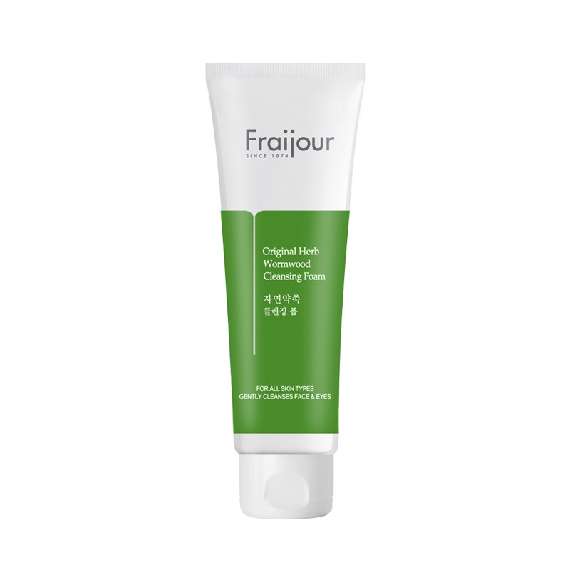 [FRAIJOUR] Пенка для умывания РАСТИТЕЛЬНЫЕ ЭКСТРАКТЫ Original Herb Wormwood Cleansing Foam, 150 мл