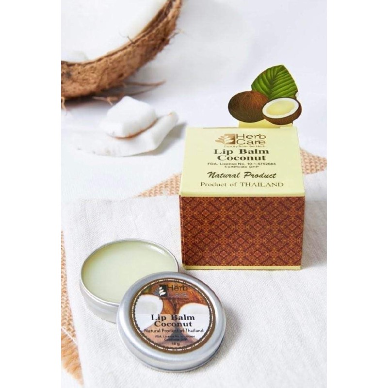 [HERBCARE] Бальзам для губ КОКОС, 10 г