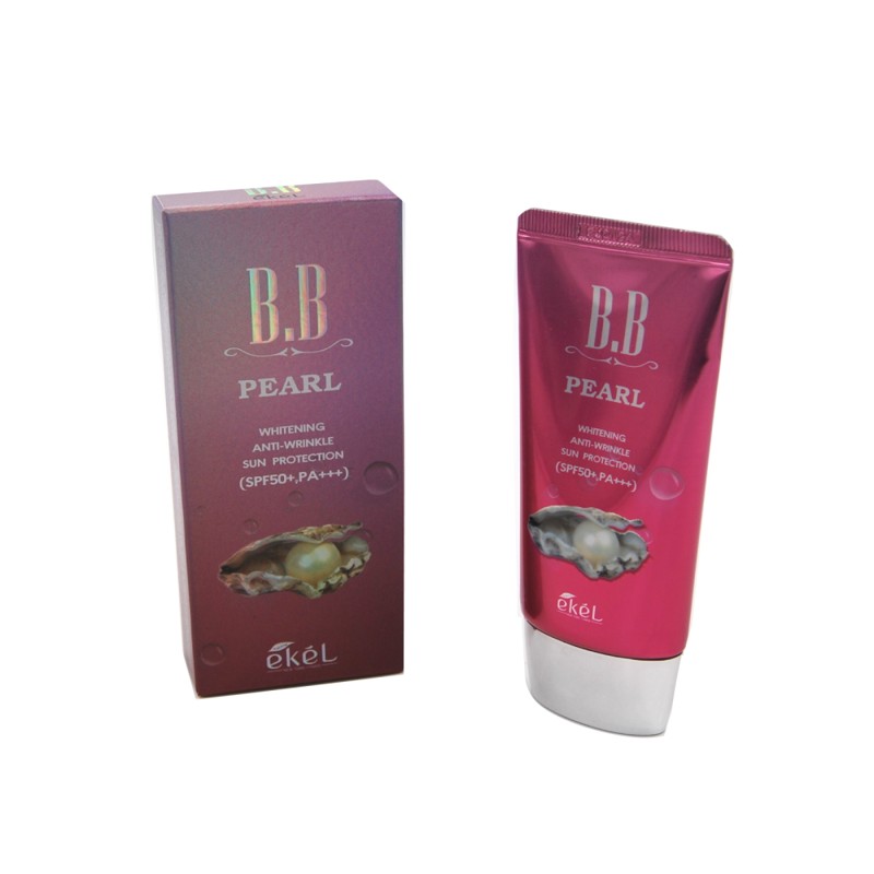[EKEL] BB крем для лица ЖЕМЧУГ SPF50/PA+++ PEarl BB Cream, 50 мл