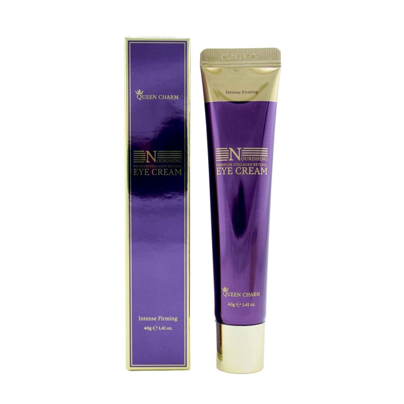 [QUEENCHARM] Крем для век питательный КОЛЛАГЕН И РЕТИНОЛ Nourishing Premium Collagen, 40 гр