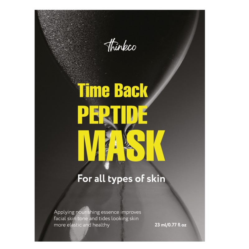[THINKCO] Маска-салфетка для лица ПЕПТИДЫ Time Back Peptide Mask, 23 мл