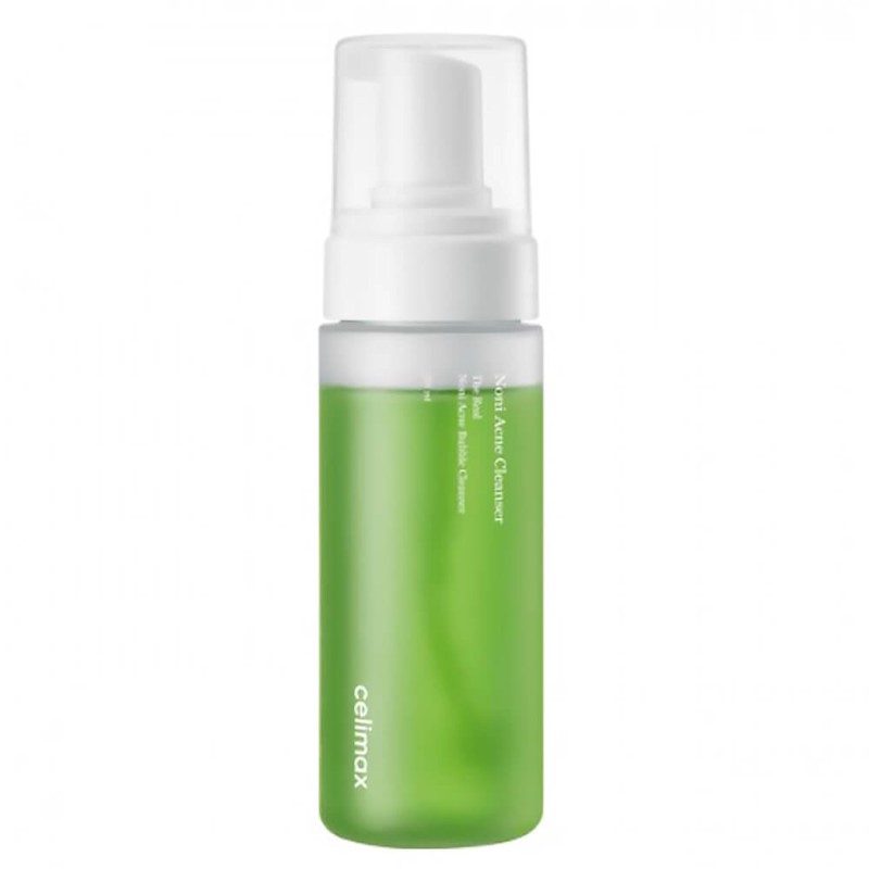[CELIMAX] The Real Noni Acne Bubble Cleanser Пенка для умывания ВОССТАНОВЛЕНИЕ/НОНИ, 155 мл