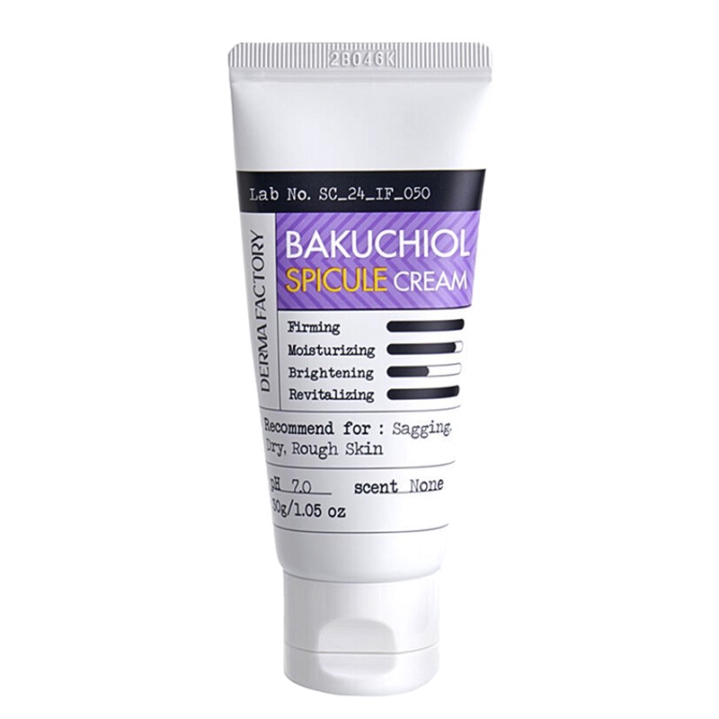 [DERMA FACTORY] Крем для лица МИКРОИГЛЫ 4000 ppm И БАКУЧИОЛ Bakuchiol Spicule Cream, 30 мл