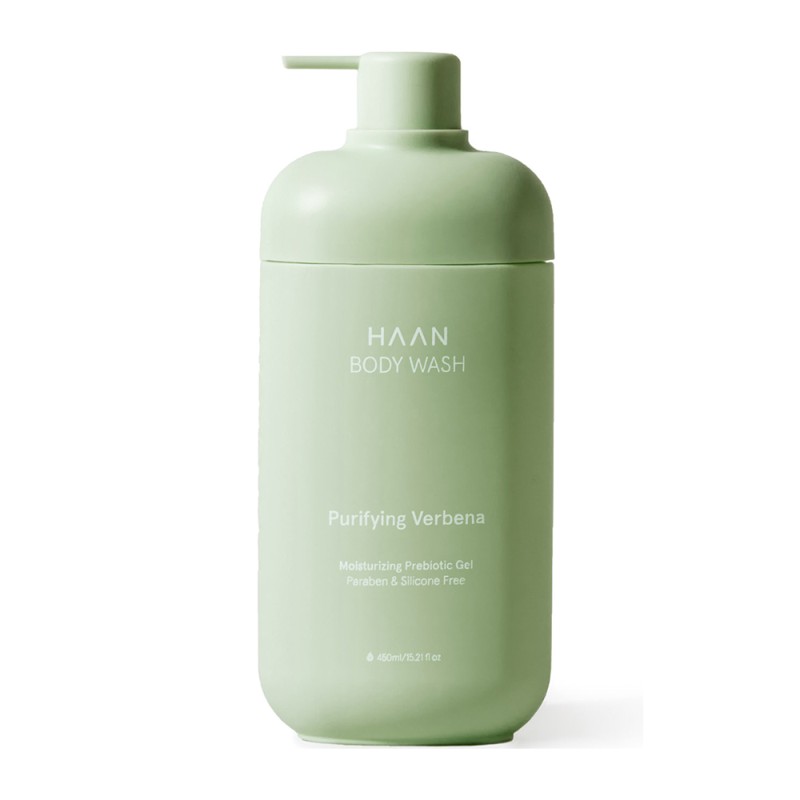 [HAAN] Гель для душа ДУШИСТАЯ ВЕРБЕНА с пребиотиками и нейтральным pH Haan Body Wash Purifying Verbena, 450