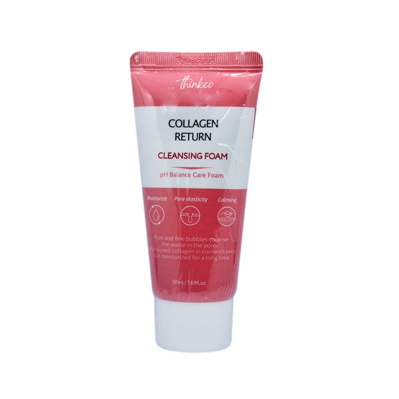 [THINKCO] Пенка для умывания КОЛЛАГЕН Collagen Return Cleansing Foam, 50 мл