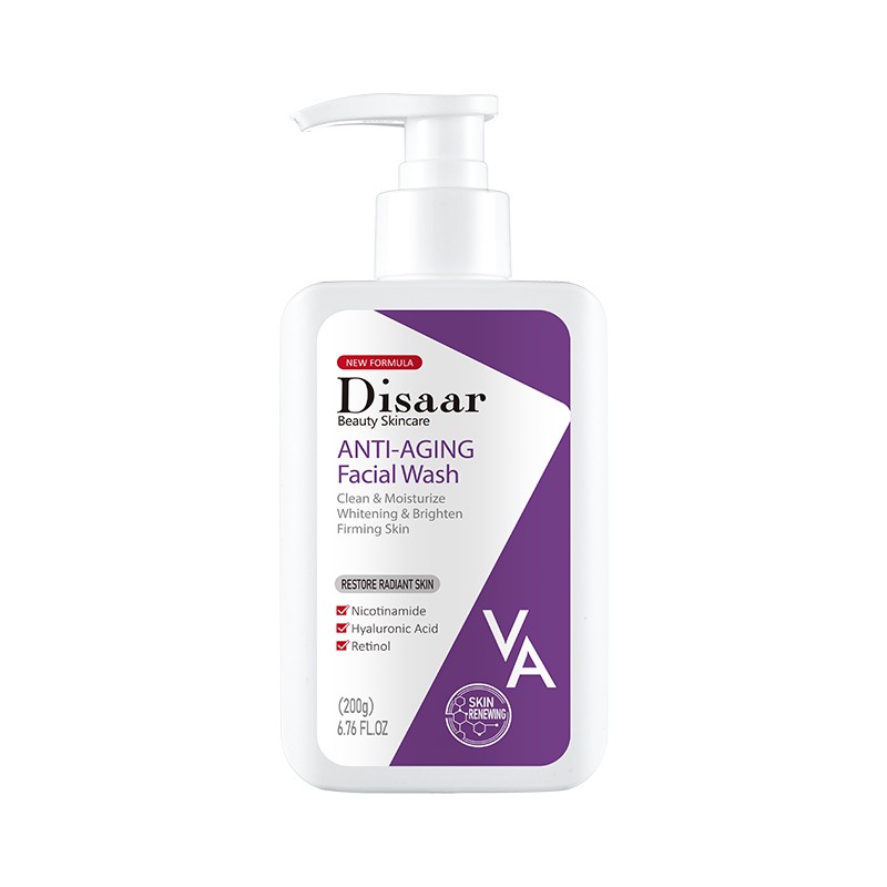 [DISAAR] Пенка для умывания РЕТИНОЛ И НИАЦИНАМИД антивозрастная Retinol&Nicotinamide Anti-Aging Facial Wash,