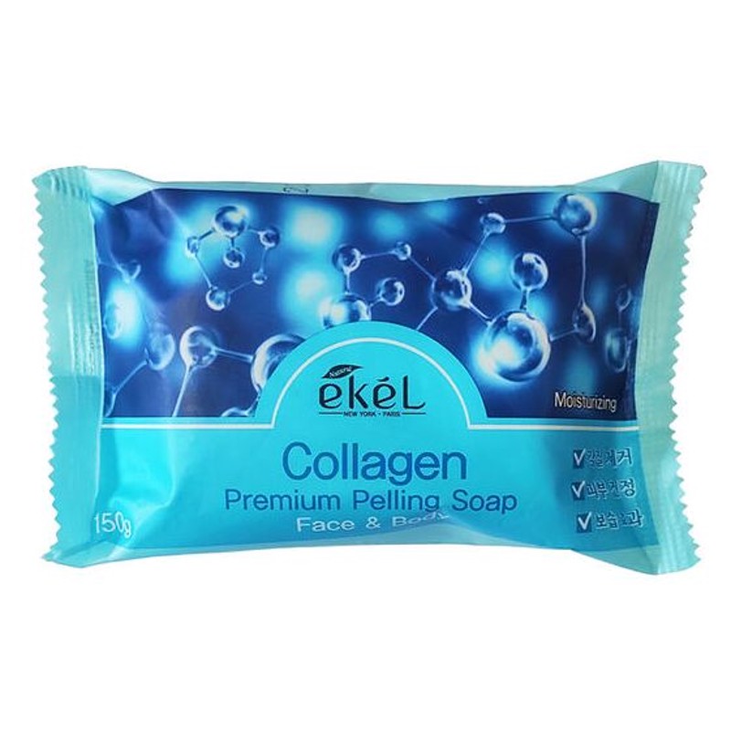 [EKEL] Мыло-скраб для лица и тела КОЛЛАГЕН Premium Peeling Soap Collagen, 150 г