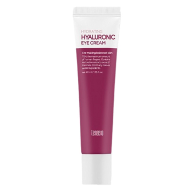 [TENZERO] Крем для кожи вокруг глаз ГИАЛУРОНОВАЯ КИСЛОТА увлажняющий Hyaluronic Eye Cream 2x, 40 мл
