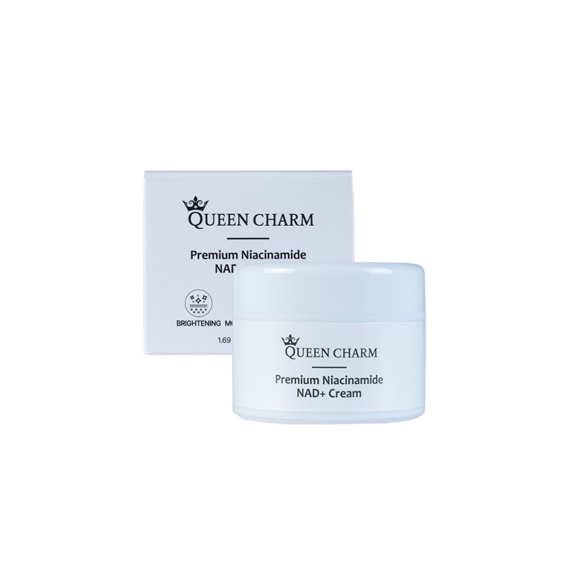 [QUEENCHARM] Крем для лица НИАЦИНАМИД и NAD+ омолаживающий Premium Niacinamide Nad+Creame, 50 мл