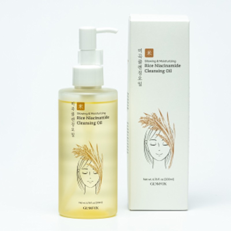 [GLAMFOX] Масло для лица очищающее РИС И НИАЦИНАМИД Rice Niacinamide Cleansing Oil, 200 мл