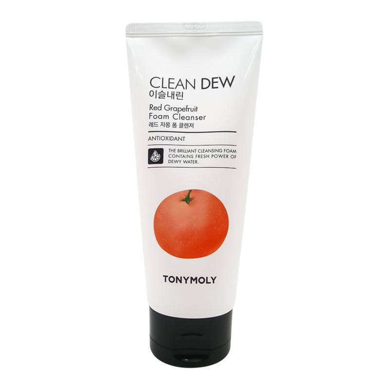 [TONYMOLY] Пенка для умывания очищающая КРАСНЫЙ ГРЕЙПФРУТ Tonymoly Clean Dew Red Grapefruit Foam Cleanser, 180