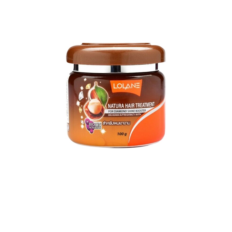 [LOLANE] Маска для лечения волос с маслом ореха макадамии Lolane mask hair treatment with macadamia oil, 100