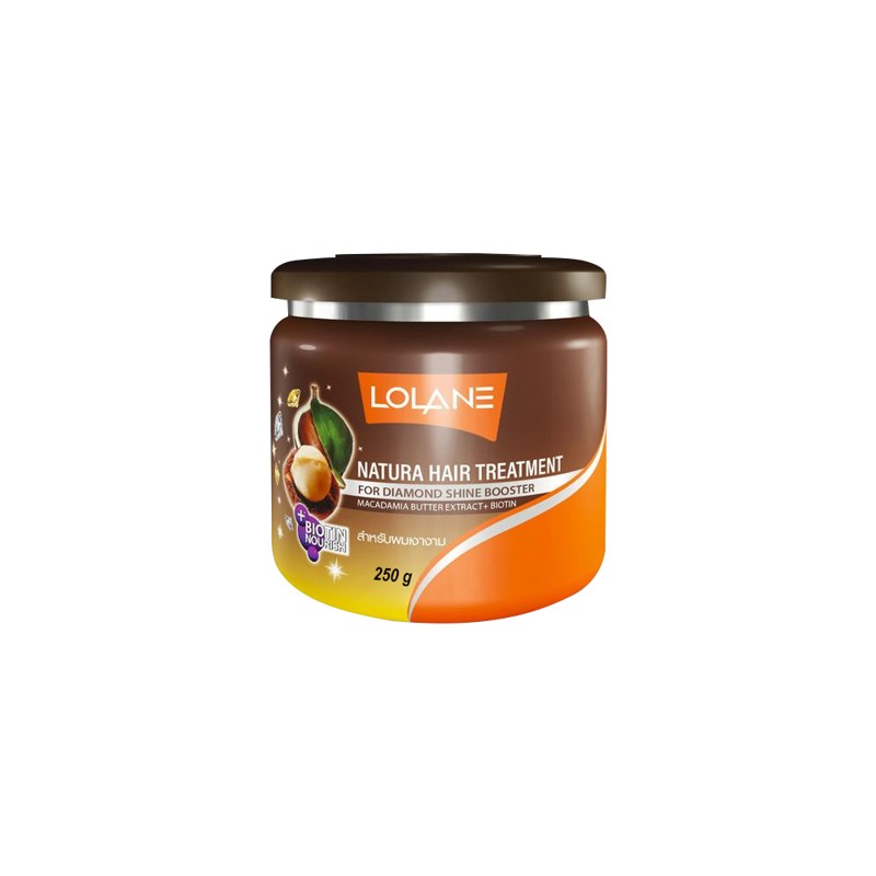 [LOLANE] Маска для ослепительно сияющих волос с маслом макадамии Lolane Mask hair treatment with macadamia oi