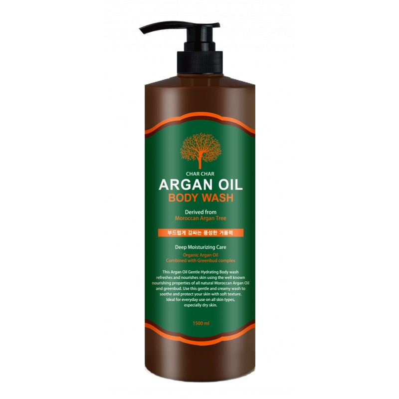 [CHAR CHAR] [Char Char] Гель для душа АРГАНОВОЕ МАСЛО Argan Oil Body Wash, 1500 мл