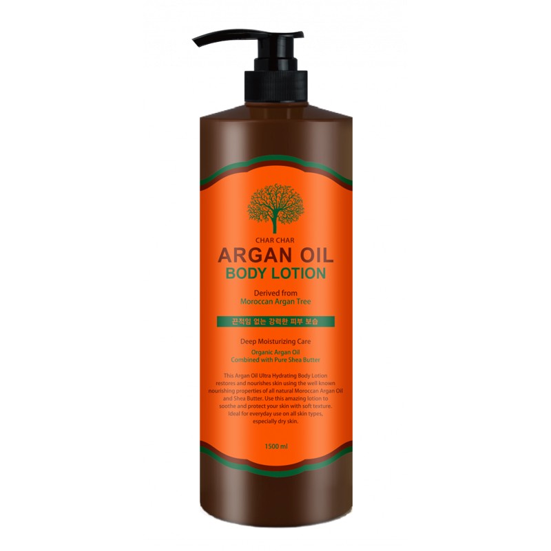 [CHAR CHAR] [Char Char] Лосьон для тела АРГАНОВОЕ МАСЛО Argan Oil Body Lotion, 1500 мл