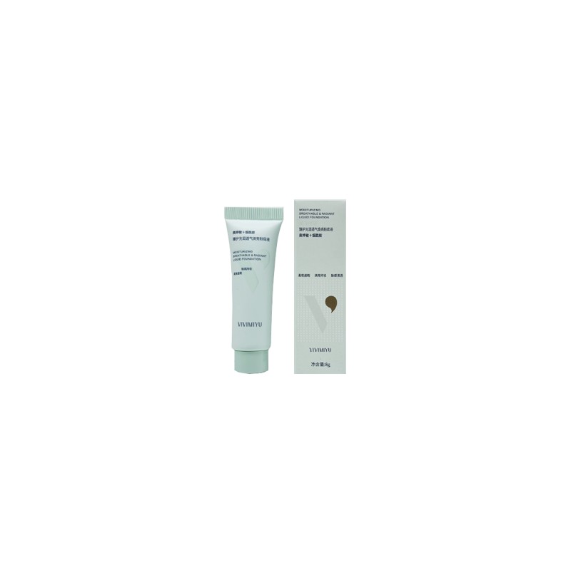 [VIVIMIYU] КОМФОРТ И УВЛАЖНЕНИЕ_Пробник_Тональный крем для лица Moisturizing & radiant liqud foundation, 8г