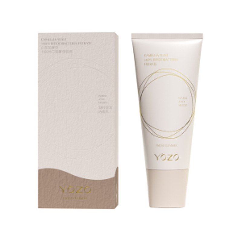 [YOZO] ОМОЛОЖЕНИЕ/БИОМ Пенка для умывания CamelliaYeast+60%BifidobacteriaFiltrate Warm&Moist Cleanser, 120г