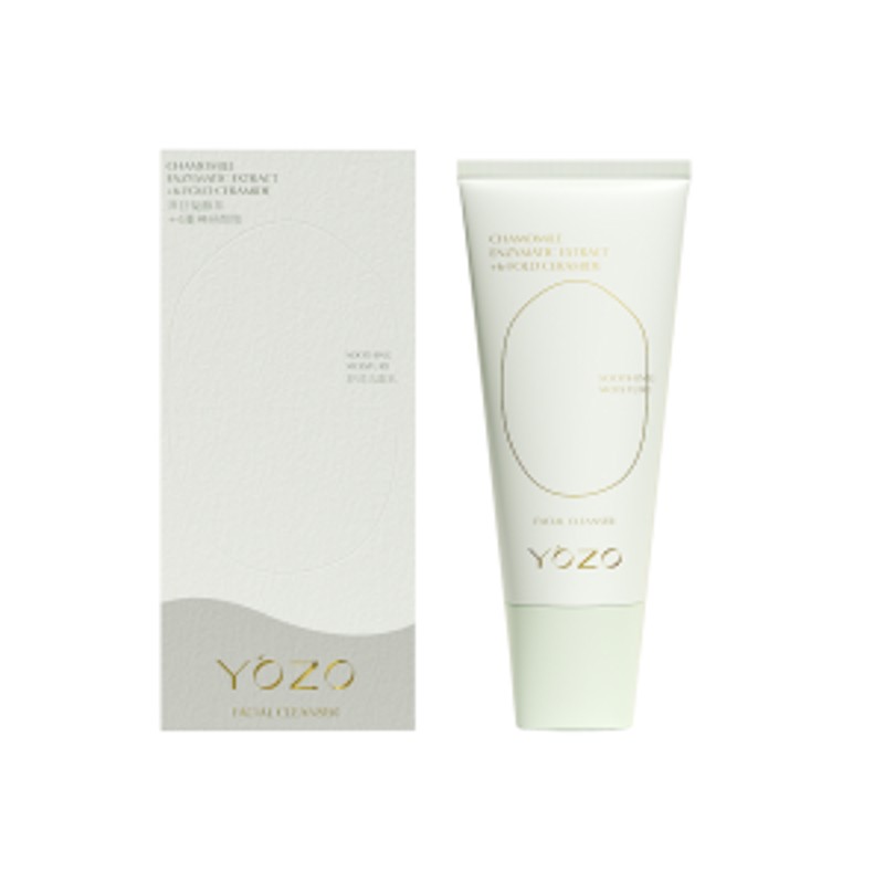 [YOZO] ГАМАМЕЛИС/КЕРАМИДЫ Пенка для умывания ChamomileEnzymaticExtract+6FoldCeramide Facial Cleanser, 120 г