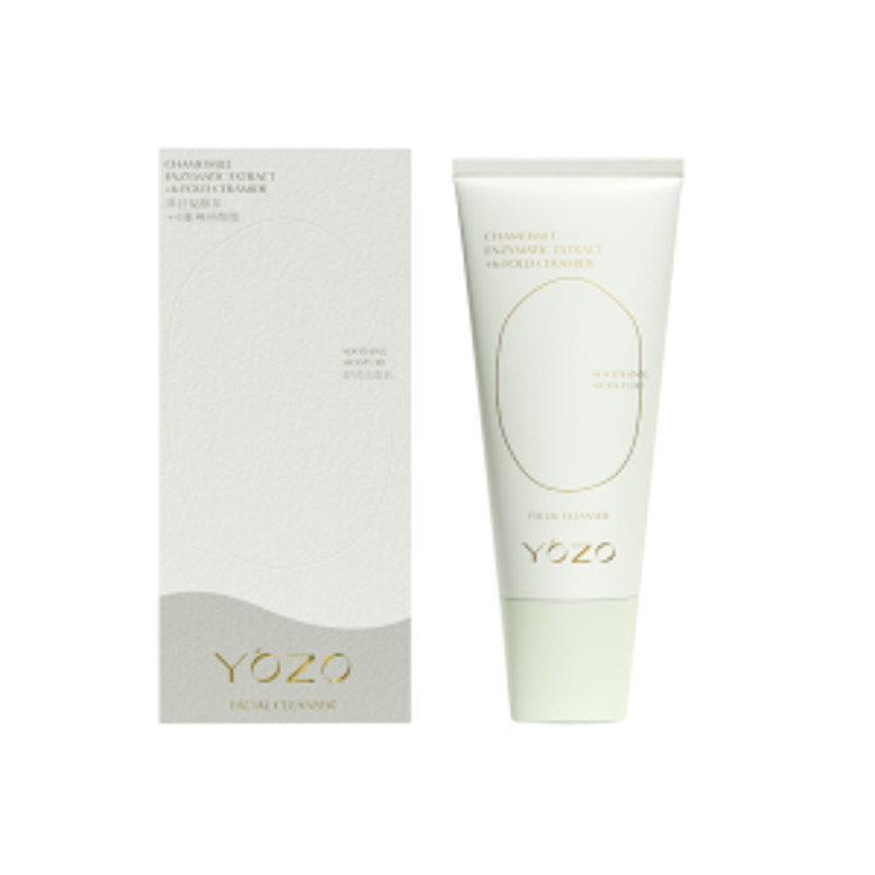 [YOZO] ГАМАМЕЛИС/КЕРАМИДЫ Пенка для умывания ChamomileEnzymaticExtract+6FoldCeramide Facial Cleanser, 120г