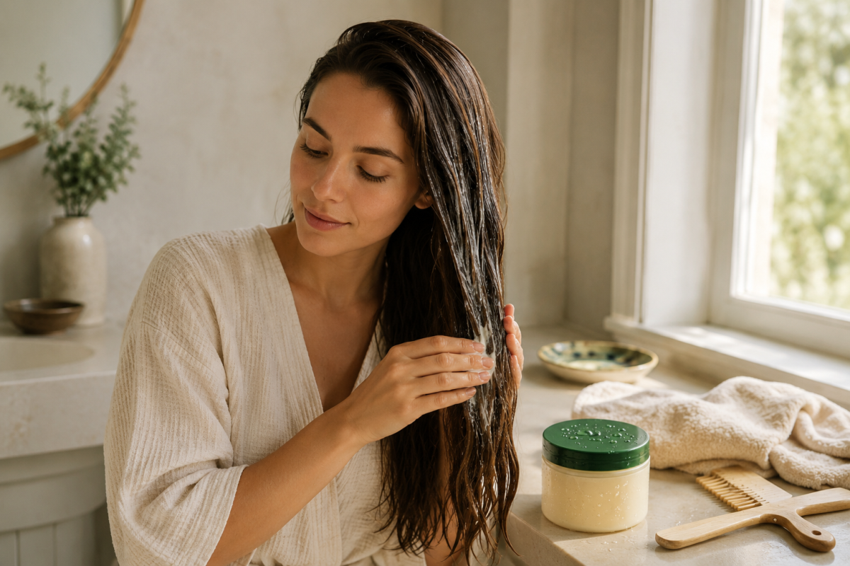 Dream Long hair mask for rough-length days