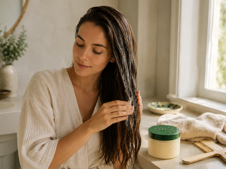 Dream Long hair mask for rough-length days