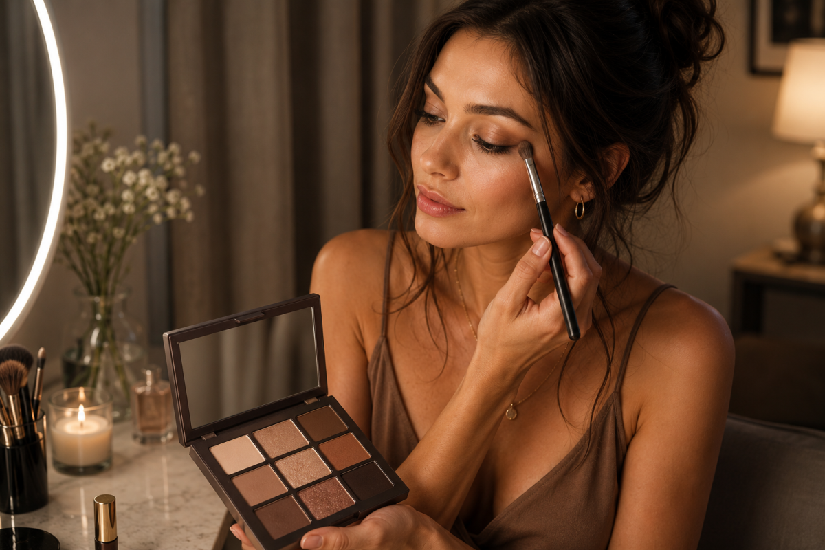 Neutral Eyeshadow Palette for Work and After Hours