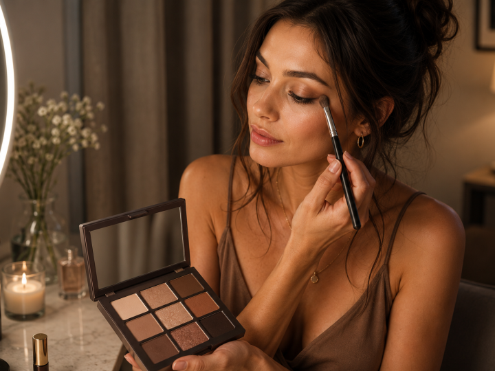 Neutral Eyeshadow Palette for Work and After Hours