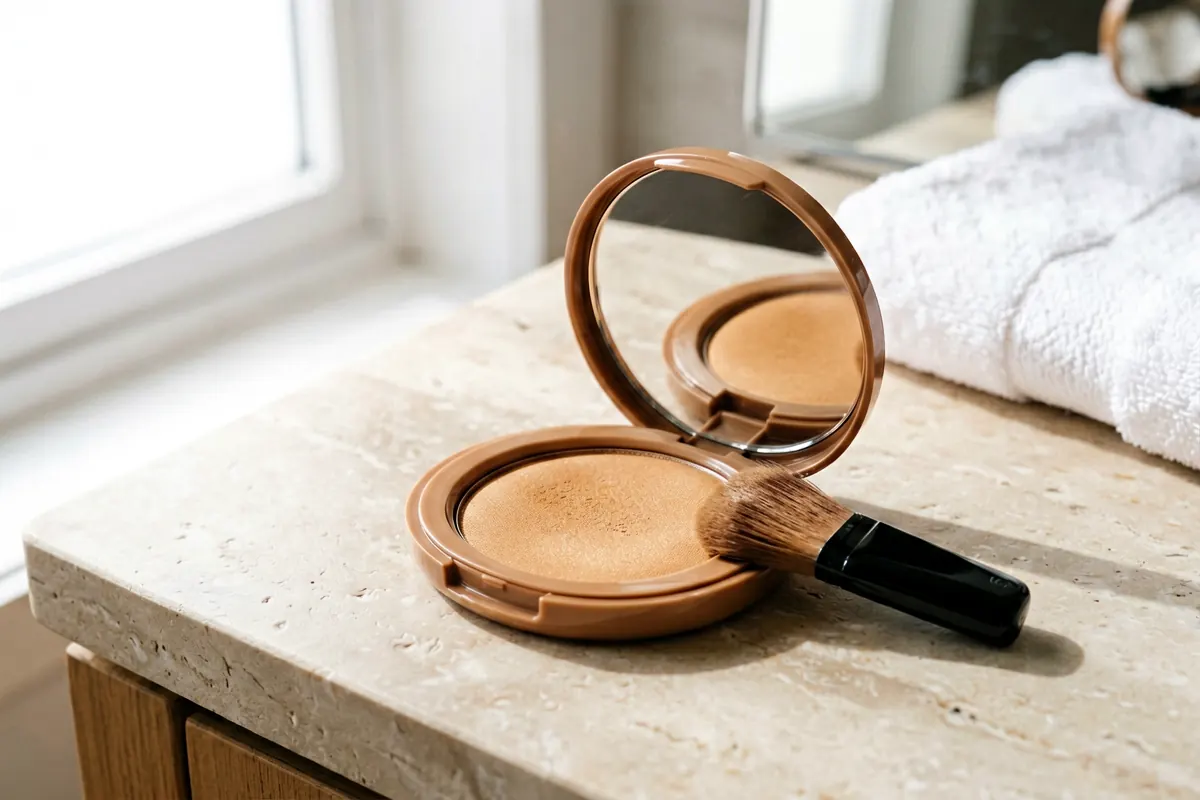 Warm bronzer for busy mornings, desk days, and travel